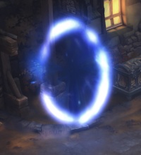 Portal de la ciudad en Diablo III