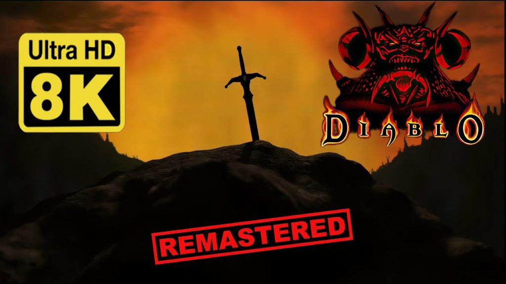 Remasterización en Ultra HD 8k de la cinemática de Diablo 1