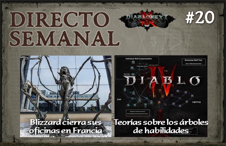 Blizzard cierra en Francia, árboles de habilidades de Diablo IV