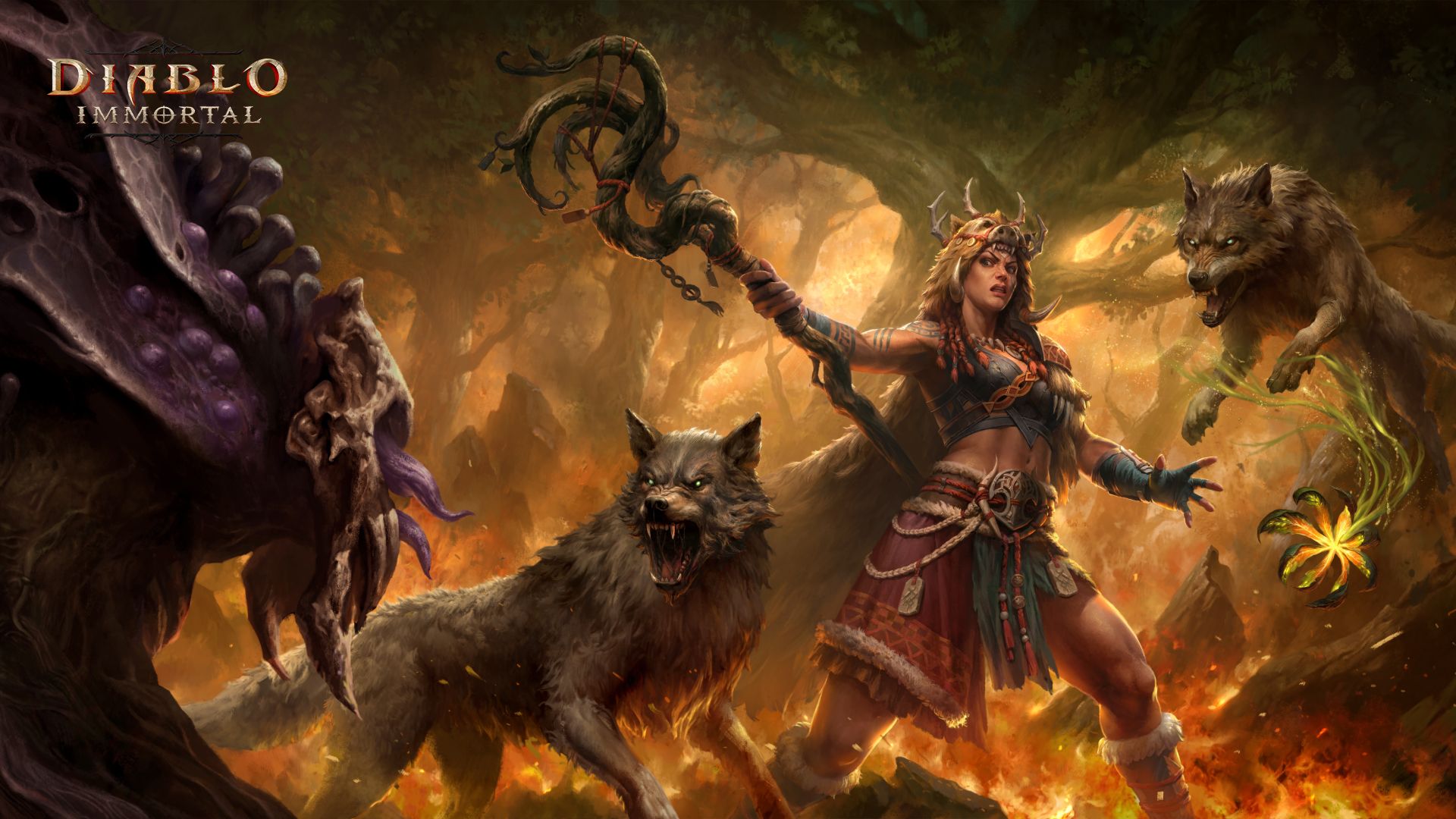 El druida llega a Diablo Immortal el 3 de julio
